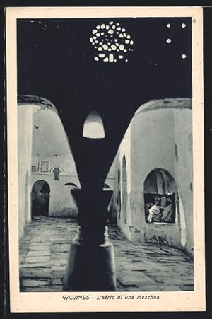 Ansichtskarte Gadames, L`atrio di una Moschea