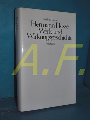 Bild des Verkufers fr Hermann Hesse : Werk und Wirkungsgeschichte zum Verkauf von Antiquarische Fundgrube e.U.