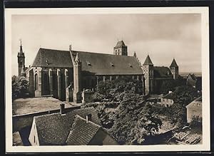 Ansichtskarte Marienwerder, Ordensschloss und Dom