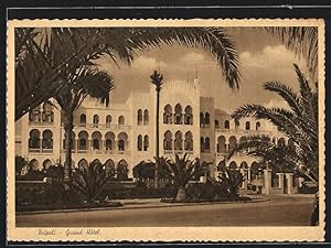 Ansichtskarte Tripoli, Grand Hôtel