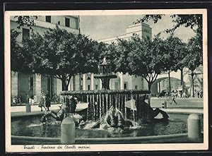 Immagine del venditore per Ansichtskarte Tripoli, Fontana dei Cavalli marini venduto da Bartko-Reher