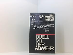 Imagen del vendedor de Duell mit der Abwehr : dokumentar. Skizzen ber d. Tschekisten d. Leningrader Front, 1941 bis 1945 a la venta por Book Broker