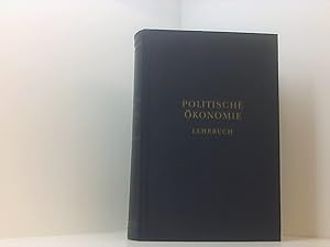 Bild des Verkufers fr Politische konomie - Lehrbuch zum Verkauf von Book Broker