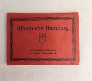 Album von Hamburg. 20 künstlerische Aufnahmen in feinstem Kupfertiefdruck.