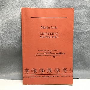 Seller image for EINSTEIN'S MONSTERS. (UNCORRECTED PROOF) for sale by Any Amount of Books
