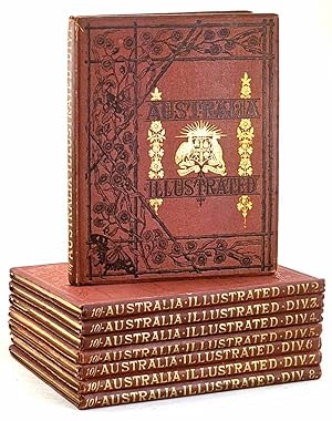 Bild des Verkufers fr Australia Illustrated from Drawings by Skinner Prout, N. Chevalier, O. Brierly, etc. etc. ('Subscriber Edition', 8 Volumes) zum Verkauf von Muir Books -Robert Muir Old & Rare Books - ANZAAB/ILAB