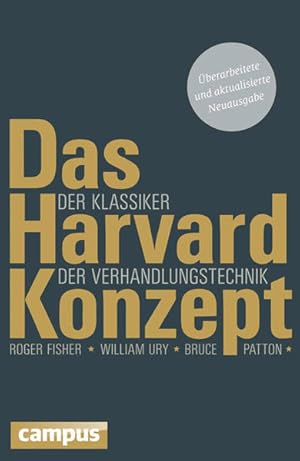 Bild des Verkufers fr Das Harvard-Konzept: Der Klassiker der Verhandlungstechnik zum Verkauf von Studibuch