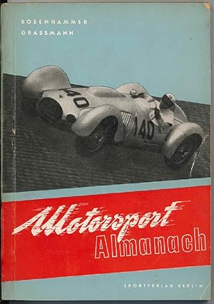 Imagen del vendedor de Motorsport Almanach 1953 a la venta por Kirjat Literatur- & Dienstleistungsgesellschaft mbH