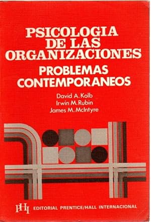 Seller image for Psicologa de las organizaciones. Problemas contemporneos . for sale by Librera Astarloa