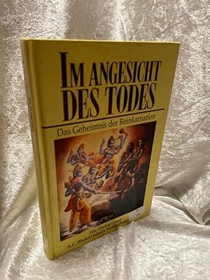 Seller image for Im Angesicht des Todes - Das Geheimnis der Reinkarnation Das Geheimnis der Reinkarnation for sale by Antiquariat Jochen Mohr -Books and Mohr-