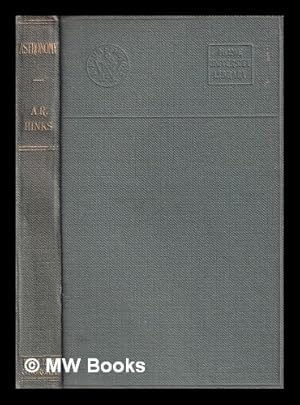 Bild des Verkufers fr Astronomy / by Arthur R. Hinks zum Verkauf von MW Books Ltd.