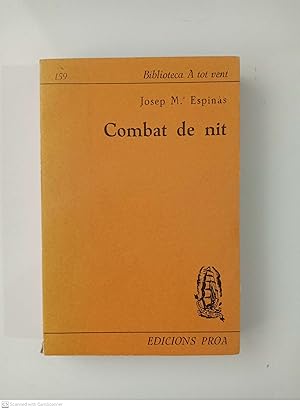 Seller image for Combat de nit for sale by Llibres Capra