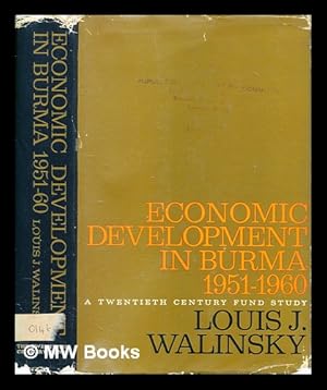 Seller image for Economic development in Burma, 1951-1960 for sale by MW Books Ltd.