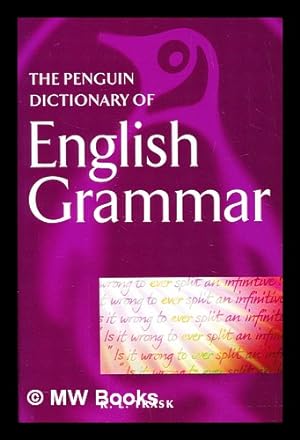 Bild des Verkufers fr The Penguin dictionary of English grammar zum Verkauf von MW Books Ltd.