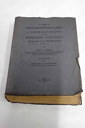 Imagen del vendedor de La interpretacin geolgica de las mediciones geofisicas aplicadas a la prospeccin, Tomo II a la venta por Alcan Libros
