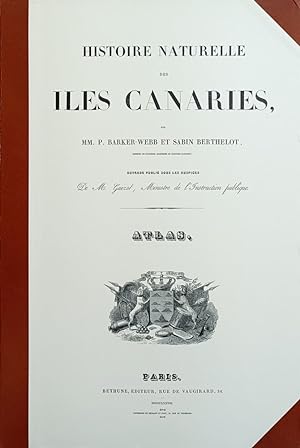 Seller image for HISTOIRE NATURELLE DES ILES CANARIES for sale by libreria minerva