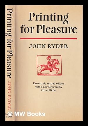 Seller image for Printing for pleasure / John Ryder for sale by MW Books Ltd.