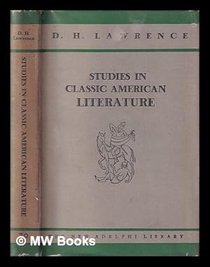 Seller image for Studies in classic American literature / by D.H. Lawrence for sale by MW Books Ltd.