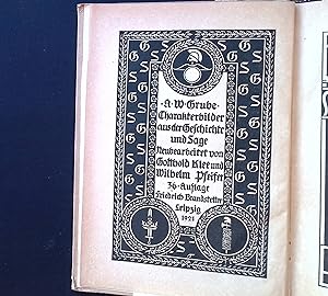 Seller image for Charakterbilder aus der Geschichte und Sagem Bd. 1: Altertum und Mittelalter for sale by books4less (Versandantiquariat Petra Gros GmbH & Co. KG)