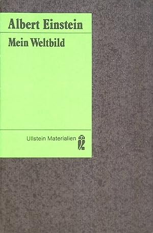 Bild des Verkufers fr Mein Weltbild. (Ullstein-Buch ; Nr. 35024) Ullstein-Materialien zum Verkauf von books4less (Versandantiquariat Petra Gros GmbH & Co. KG)