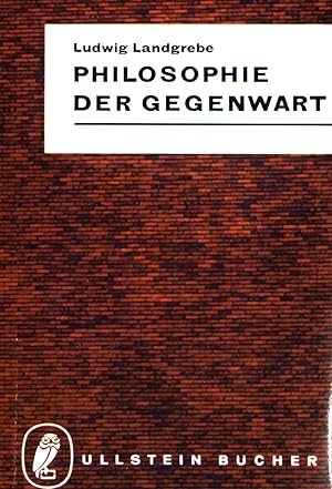 Bild des Verkufers fr Philosophie der Gegenwart. (NR 166) zum Verkauf von books4less (Versandantiquariat Petra Gros GmbH & Co. KG)