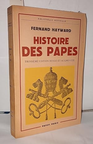 Image du vendeur pour Histoire des papes mis en vente par Librairie Albert-Etienne