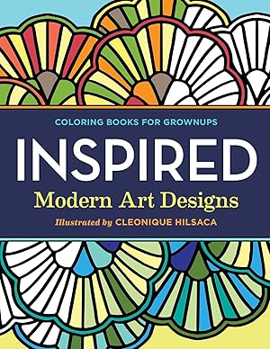 Bild des Verkufers fr Coloring Books for Grownups: Inspired: Modern Art Designs zum Verkauf von moluna
