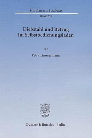 Seller image for Diebstahl und Betrug im Selbstbedienungsladen for sale by AHA-BUCH GmbH