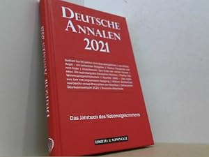 Bild des Verkufers fr Deutsche Annalen 2021. Jahrbuch des Nationalgeschehens. zum Verkauf von Antiquariat Uwe Berg