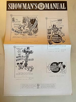 Immagine del venditore per The World of Abbott and Costello Pressbook 1965 Abbott and Costello venduto da AcornBooksNH