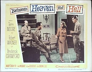 Image du vendeur pour Between Heaven and Hell Lobby Card #8 1956 Wagner, Moore, Andrews & Keith! mis en vente par AcornBooksNH