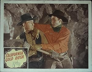 California Gold Rush Lobby Card 1946 Wild Bill Elliott as Red Ryder!
