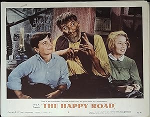 Imagen del vendedor de The Happy Road Lobby Card #5 1957 Bobby Clark and Brigitte Fossey! a la venta por AcornBooksNH