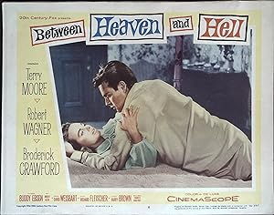 Imagen del vendedor de Between Heaven and Hell Lobby Card #6 1956 Robert Wagner, Terry Moore! a la venta por AcornBooksNH