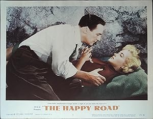 Image du vendeur pour The Happy Road Lobby Card #7 1957 Gene Kelly, Barbara Laage! mis en vente par AcornBooksNH