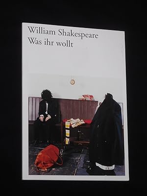 Immagine del venditore per Programmbuch Schauspielhaus Zrich 2000/01. WAS IHR WOLLT von Shakespeare. Insz.: Christoph Marthaler, Bhnenbild/ Kostme: Anna Viebrock. Mit Judith Engel, Ueli Jggi, Andre Jung, Josef Ostendorf, Karin Pfammatter, Graham F. Valentine, Olivia Grigolli, Oliver Mallison, Markus Wolff, Lars Rudolph, Jrg Kienberger venduto da Fast alles Theater! Antiquariat fr die darstellenden Knste