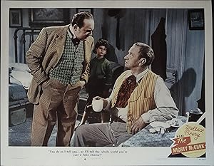 Imagen del vendedor de The Mighty McGurk Lobby Card #4 1946 Wallace Beery, Dean Stockwell, Edward Arnold! a la venta por AcornBooksNH