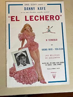 Image du vendeur pour The Kid From Brooklyn Spanish Pressbook 1946 Danny Kaye, Virginia Mayo, Vera-Ellen mis en vente par AcornBooksNH