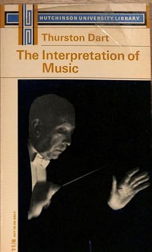 Image du vendeur pour Interpretation of Music (University Library) mis en vente par WeBuyBooks