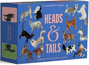 Seller image for Heads & Tails: A Cat Memory Game: Match Up Iconic Cats [Novelty Book ] for sale by booksXpress