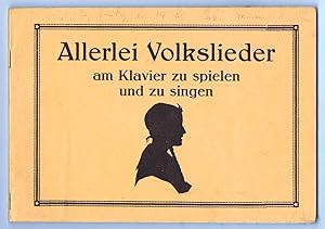 Imagen del vendedor de Allerlei Volkslieder a la venta por Werbeservice & Notensatz Steffen Fischer