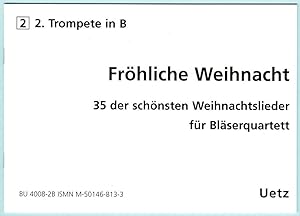 Bild des Verkufers fr Frhliche Weihnacht - 2. Trompete in B zum Verkauf von Werbeservice & Notensatz Steffen Fischer