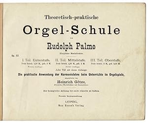 Image du vendeur pour Theoretisch-praktische Orgel-Schule. Op. 57 mis en vente par Werbeservice & Notensatz Steffen Fischer