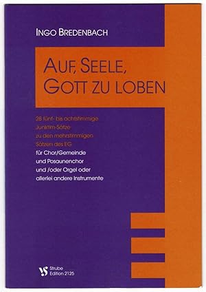 Immagine del venditore per Auf, Seele, Gott zu loben venduto da Werbeservice & Notensatz Steffen Fischer