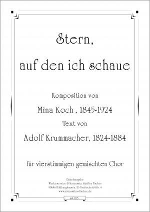 Seller image for Stern, auf den ich schaue for sale by Werbeservice & Notensatz Steffen Fischer