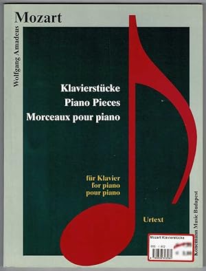 Image du vendeur pour Klavierstcke / Piano Pieces / Morceaux pour piano mis en vente par Werbeservice & Notensatz Steffen Fischer