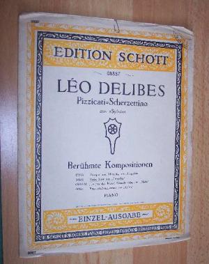 Seller image for Lo Delibes, Pizzicati-Scherzettino aus "Sylvia" for sale by Werbeservice & Notensatz Steffen Fischer
