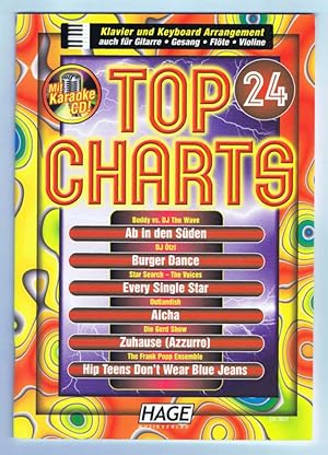 Imagen del vendedor de Top Charts 24 (+ CD) a la venta por Werbeservice & Notensatz Steffen Fischer