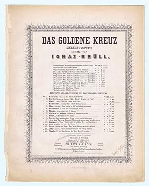 Image du vendeur pour Was ist das Leben ohne Liebe, aus" Das goldene Kreuz" mis en vente par Werbeservice & Notensatz Steffen Fischer