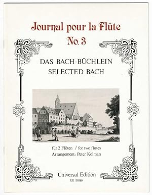 Imagen del vendedor de Journal pour la flute Band 3 fr 2 Flten, Das Bachbchlein No. 3 a la venta por Werbeservice & Notensatz Steffen Fischer